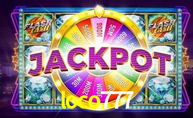 Escena dinámica inspirada en casino con iluminación loco777, cartas, fichas e íconos de juegos digitales en un espacio moderno de juegos.
